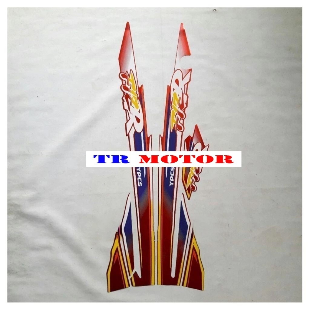Jual Striping stiker polet list motor F1ZR FIZR fis r fiz r f1 zr 1997 ...