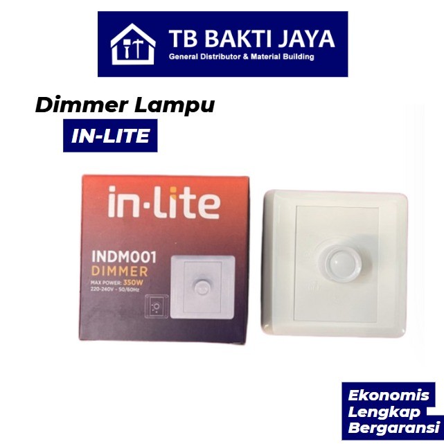 Jual Dimmer Lampu LED 350w Inlite / Saklar Pengatur Lampu Inlite ...