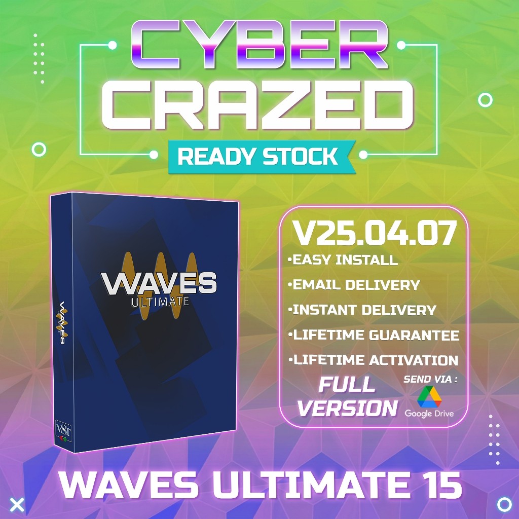 Jual (Win/Mac) Waves Ultimate 15 2025 Full Version (Versi Terbaru ...