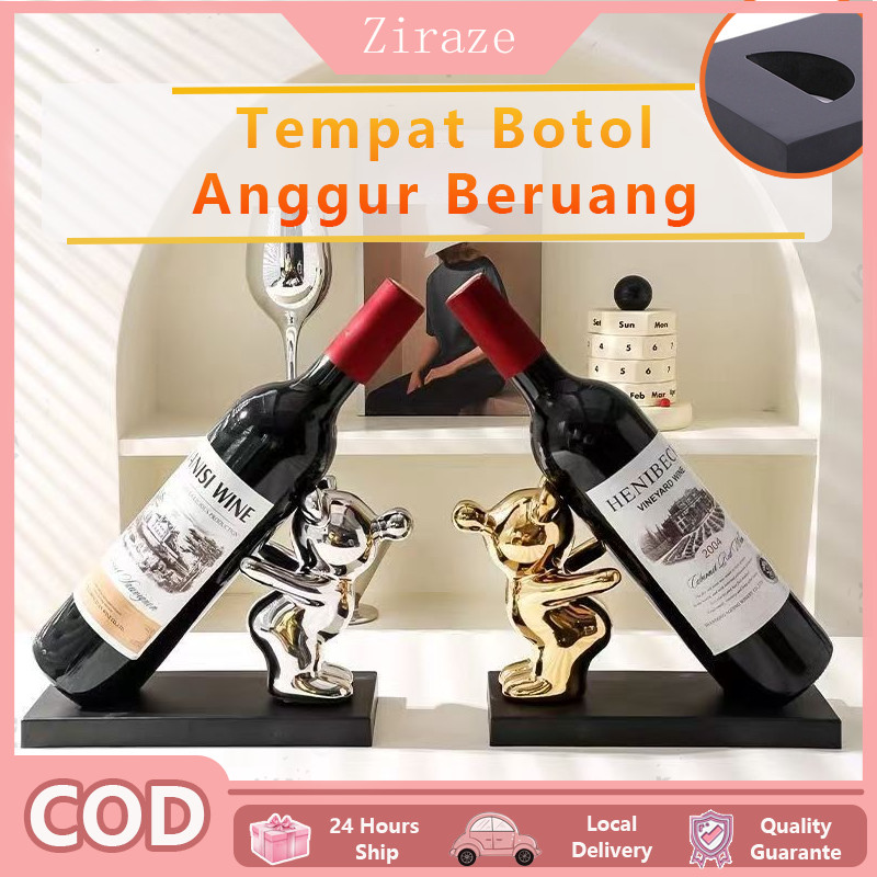 Jual Beruang Kreatif Botol Rak / Kelas Atas Ruang Tamu Dekorasi Rak ...