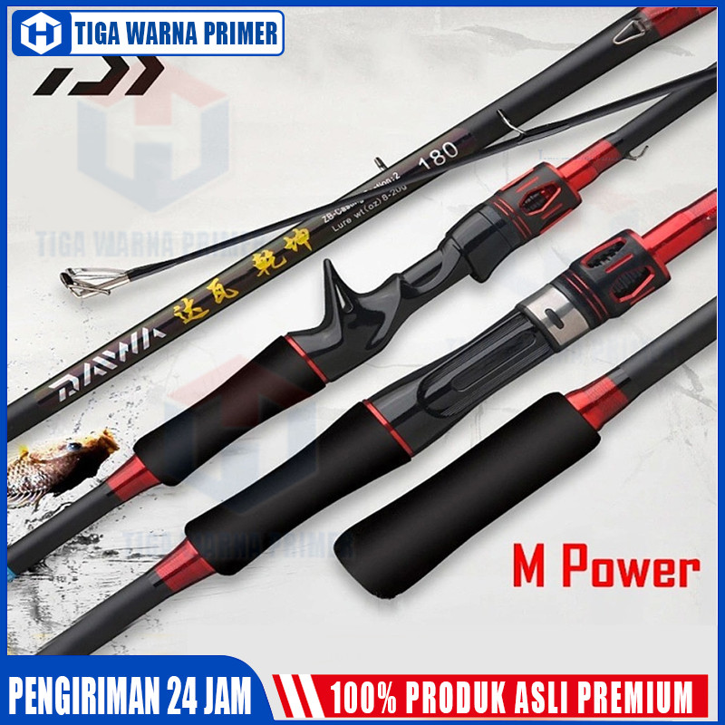 Jual DAIWA Carbon Spinning Rod Casting Rod Ultralight Fishing Rod Combo ...