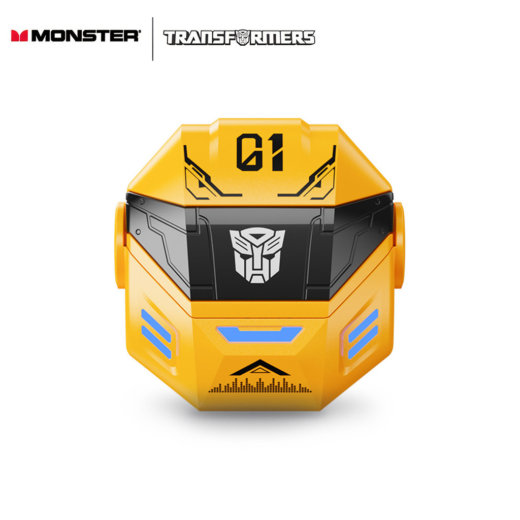 Gambar produk Monster x Transformers T36 TWS True Wireless Stereo V5.4 Bluetooth Earphone 1