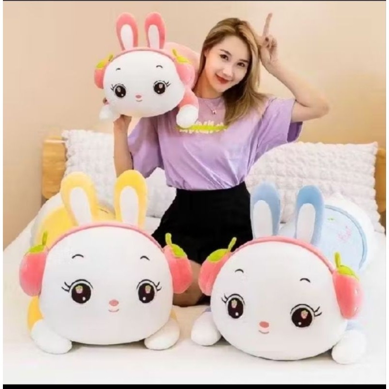 Jual guling boneka karakter rabbit Jumbo 90cm | Shopee Indonesia