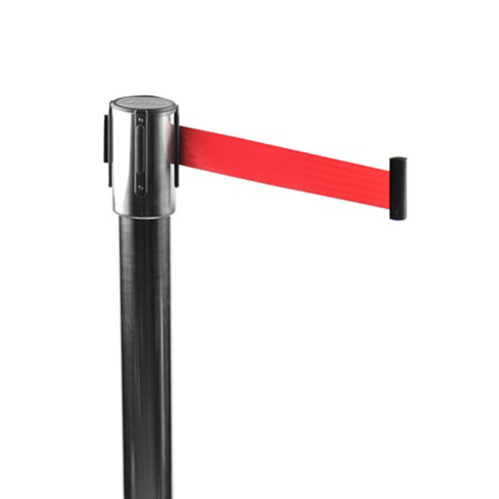Jual AZKO Krisbow Tiang Antrian Dengan Tali - Merah Handrail Tiang ...
