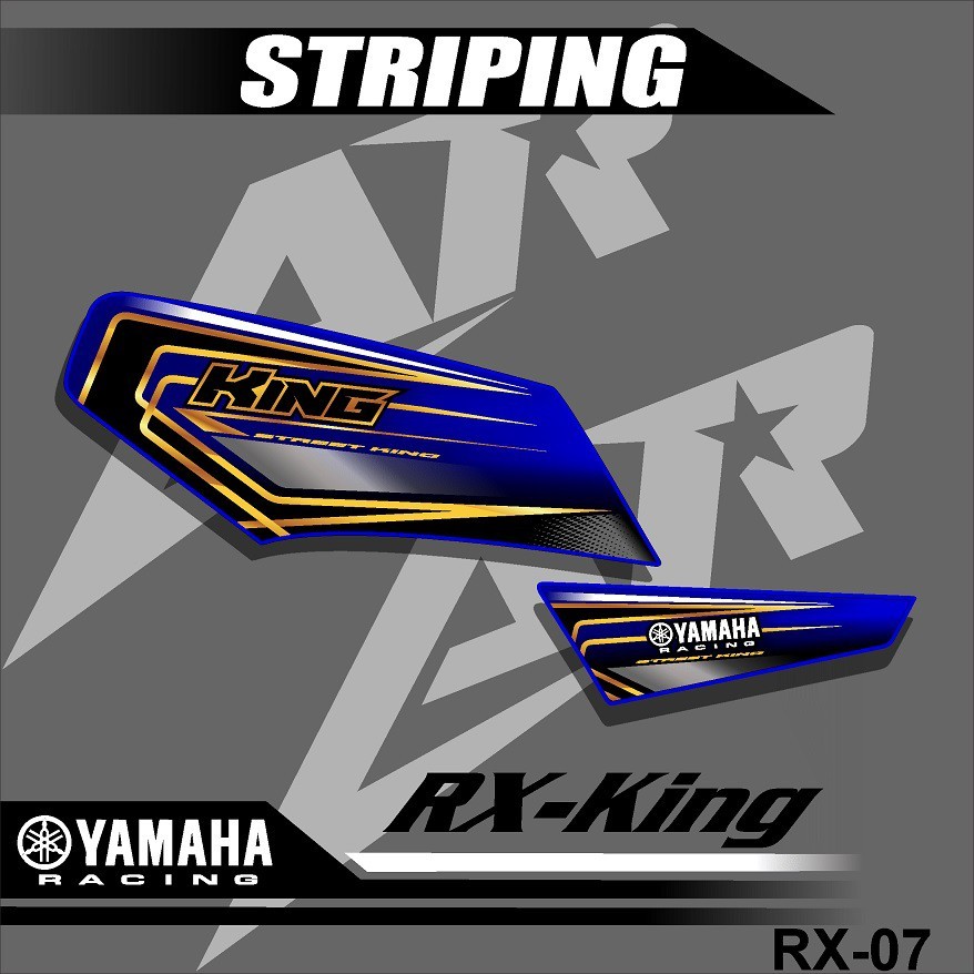 Jual Sticker Striping Yamaha Rx King Desain Terbaru Sticker Striping ...
