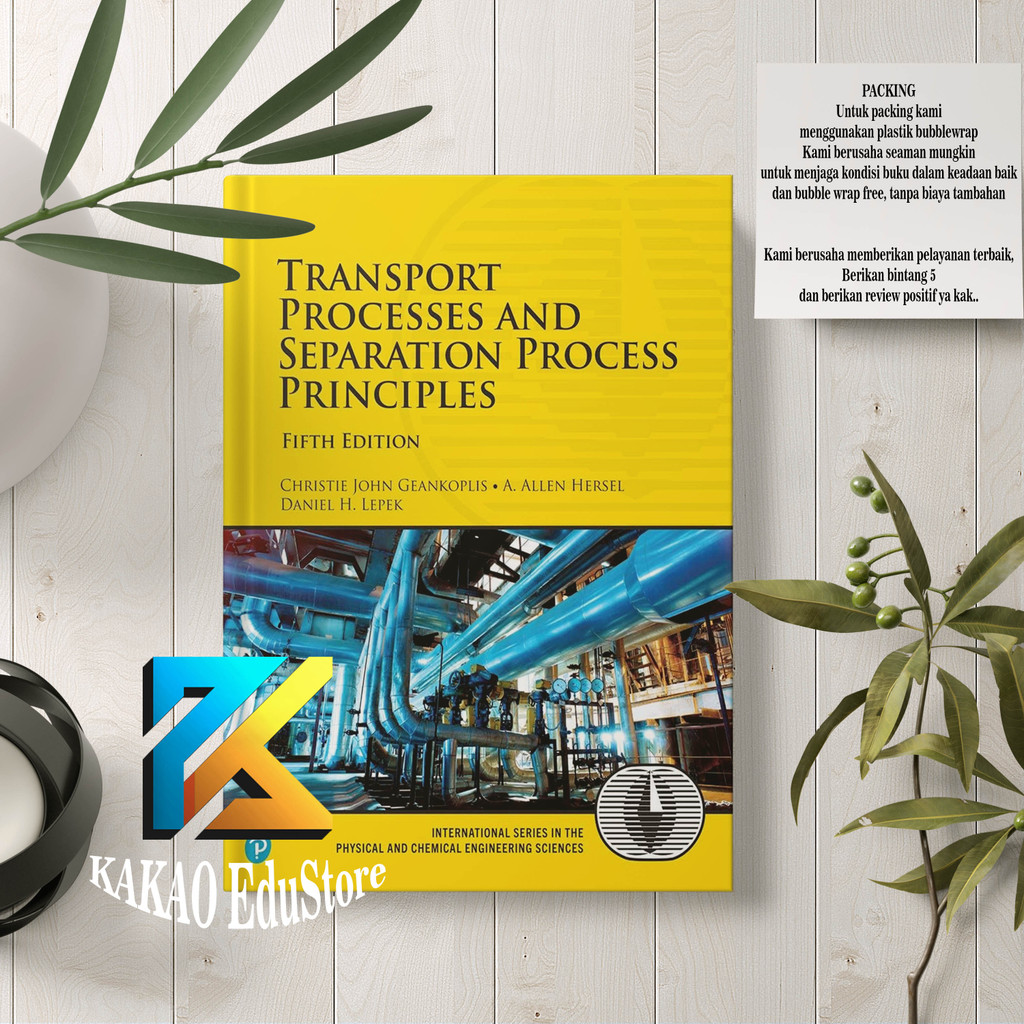 Jual Transport Processes and Separation Process Principles by CHRISTIE ...