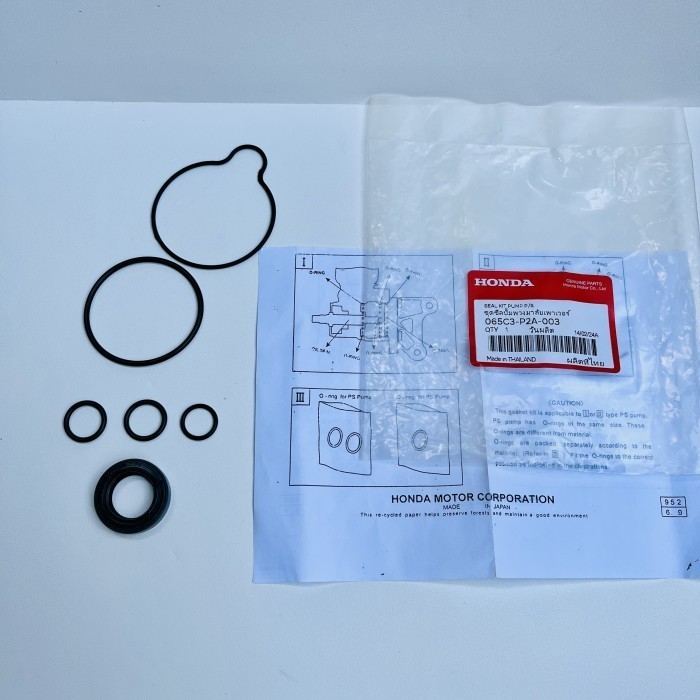 10X Power Steering Pump Seal Kit 91347-P2A-003 For Honda