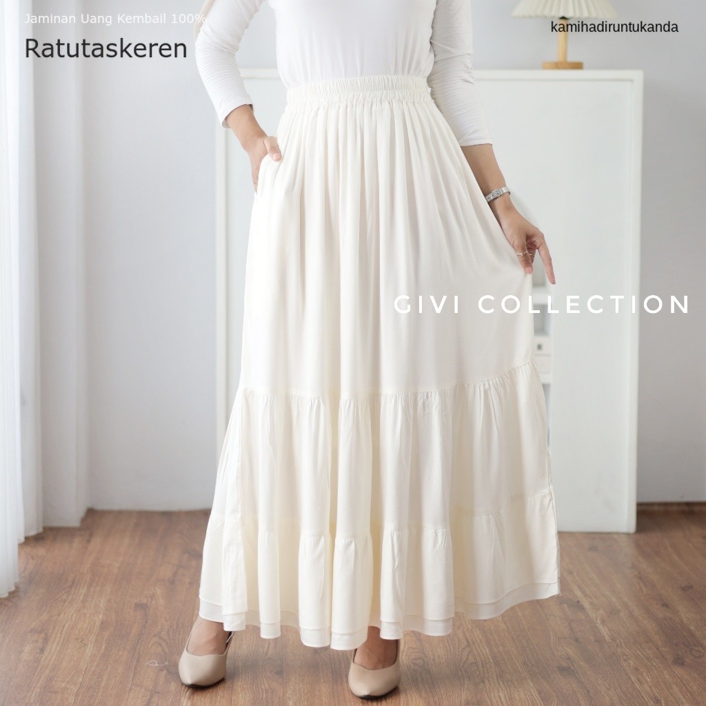 Jual rok wanita zamzam1224 naomi kawaii skirt japan korean style | rok ...