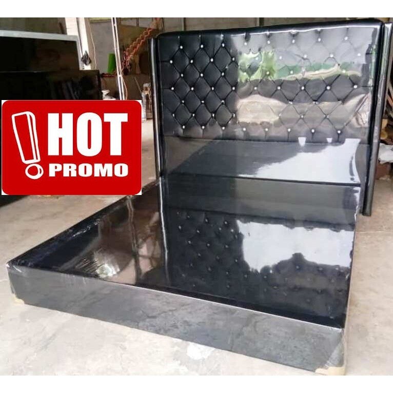 Jual Divan full kancing box tinggi sandaran 150 cm | Shopee Indonesia