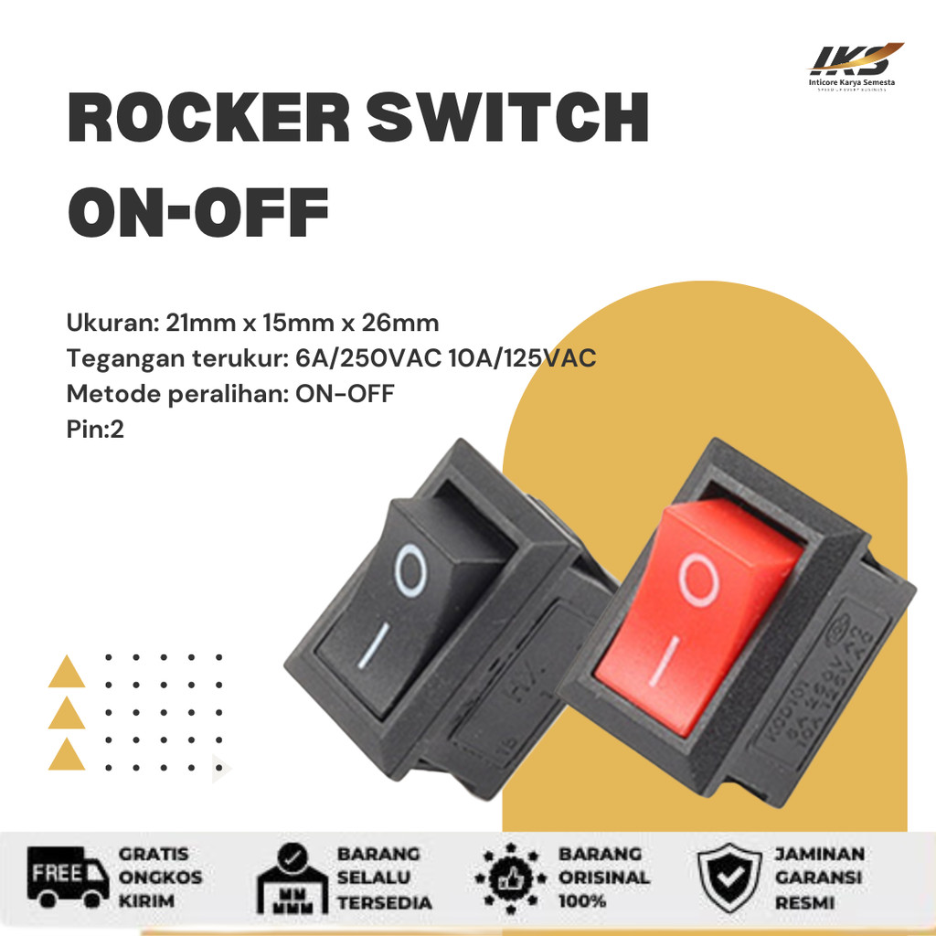 Jual Rocker Power Switch ON / OFF | Shopee Indonesia