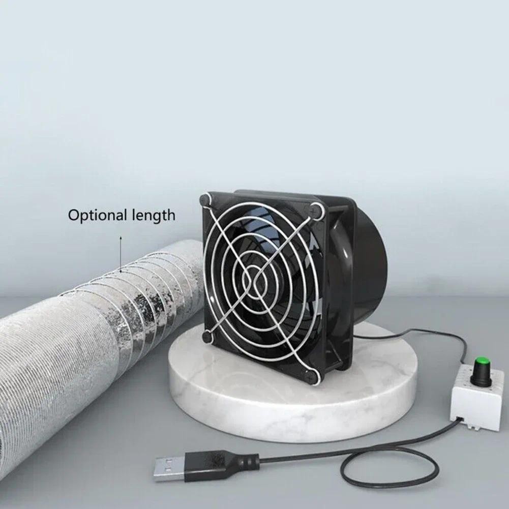 Workshop Air Cleaner USB Solder Fume Extractor Fan With 6m Pipe – Portable Smoke Absorber For Soldering, Wood Burning & Air Circulation Portable Fume Fan - View #10