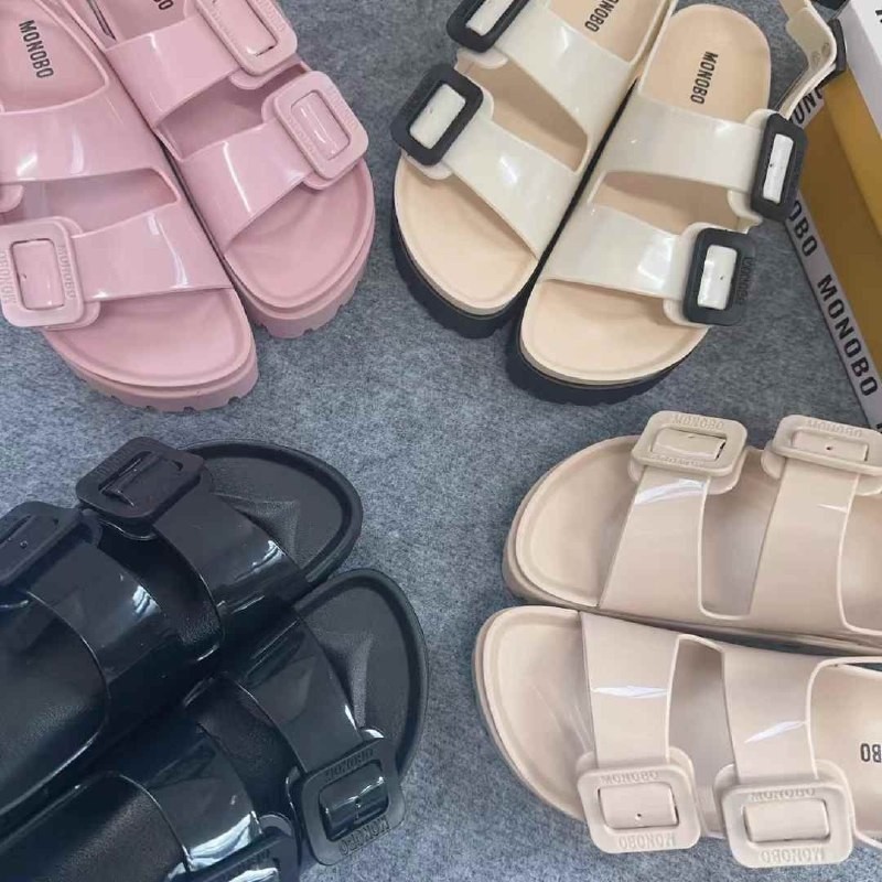 Jual Sandal Monobo Jello Plus Platform Slip On MNB02 - 5cm | Shopee ...