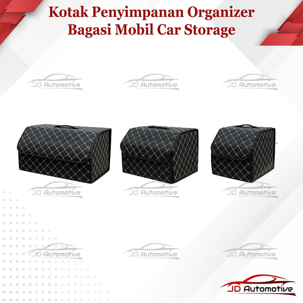 Jual Kotak Penyimpanan Organizer Bagasi Mobil Car Storage Collapsible ...