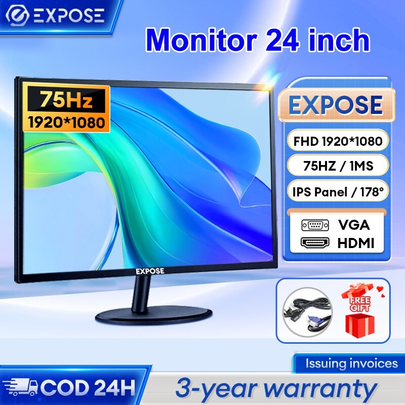Jual NEW Monitor 24 inch Monitor PC Monitor Gaming 24 inch Panel IPS ...