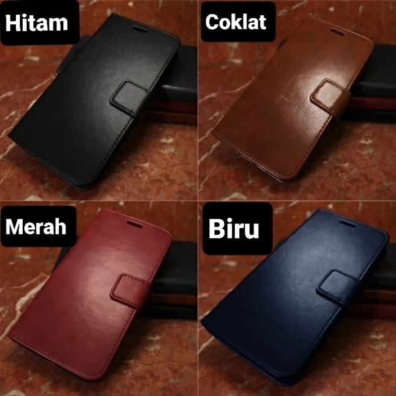 Jual CASE SAMSUNG GALAXY M10 LEATHER CASE SARUNG HP DOMPET KULIT