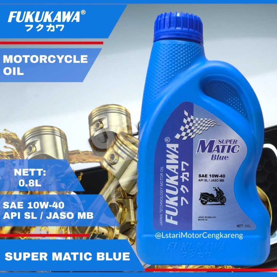 Jual OLI MATIC FUKUKAWA - OLI MESIN BEAT SCOOPY VARIO GENIO MIO - OLI