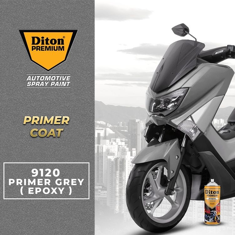 Jual SPRAY PAINT DITON PREMIUM Cat Semprot Dasar (Primer) - Primer Grey ...
