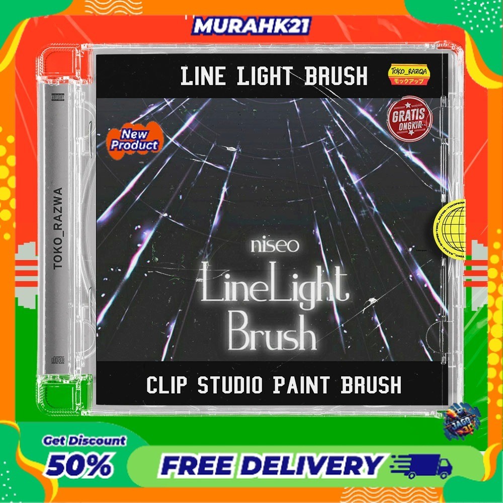 Jual Clip Studio Paint Brush - Line Light Brush - 130225 CSP | Shopee ...