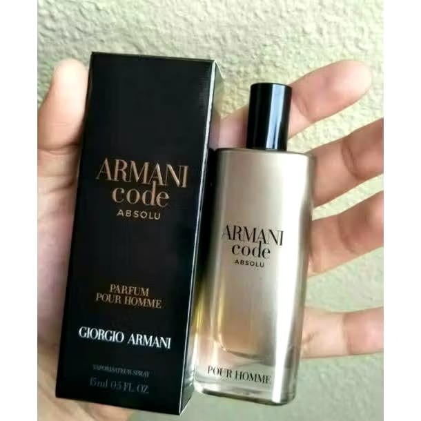 Jual Giorgio Armani Code Parfum Pour Homme 15ml ORIGINAL Exp 2027 ...