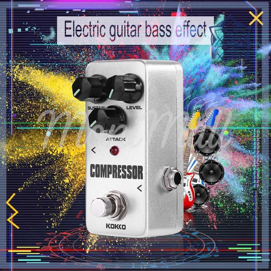 Jual KOKKO Mini Pedal Compressor Efek Gitar True Bypass 9V - CFP2 ...