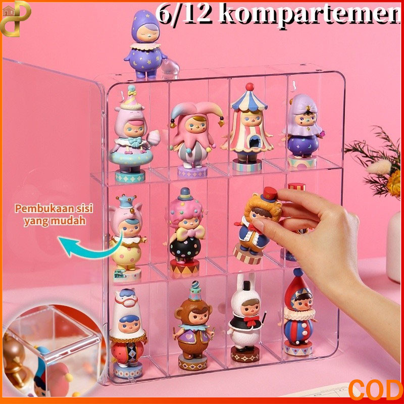 Jual Rak Display Penyimpanan Kotak Buta / 6/12 Kompartemen Box Display ...