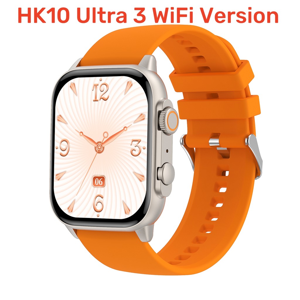 Jual HK10 Ultra 3 WF WiFi AMOLED Smart Watch Ultra 2GB Alwayson splay ...