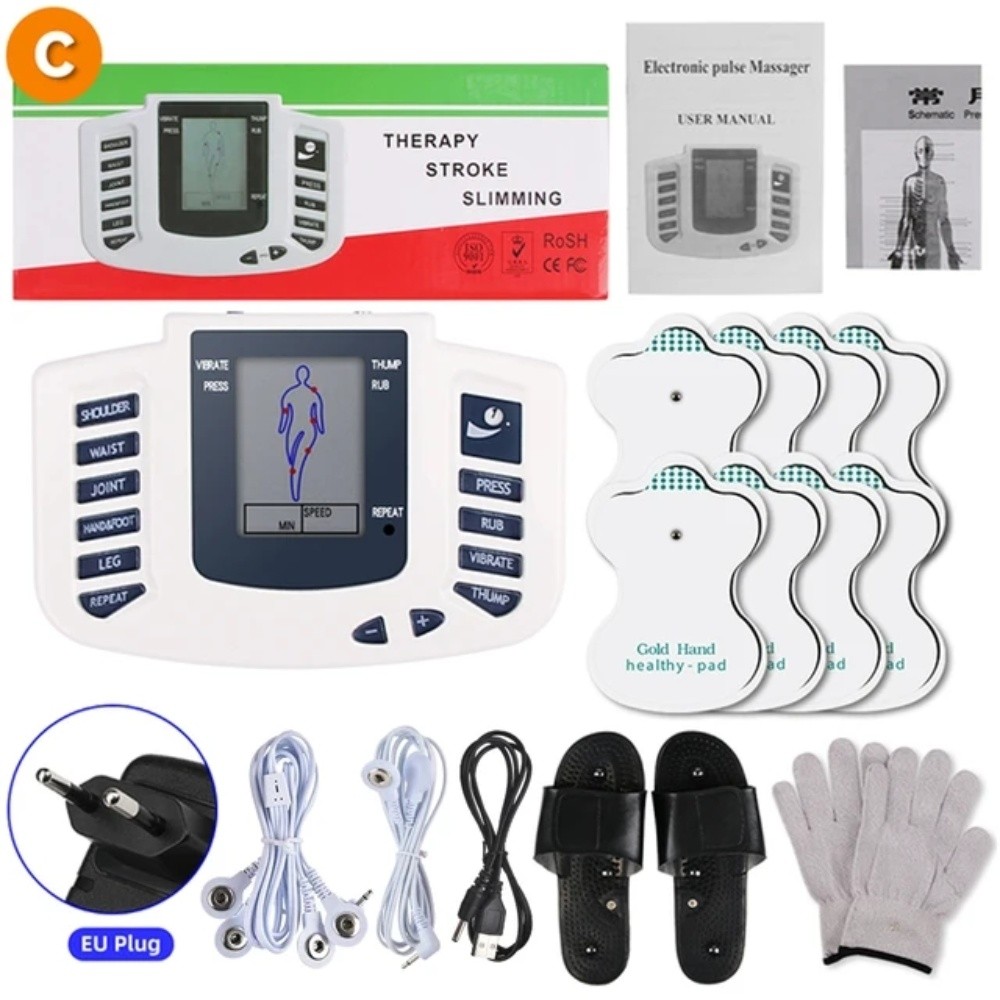 Jual Full Body Tens Muscle Electrostimulator EMS Acupuncture Therapy ...