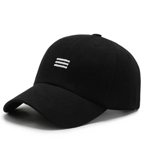 Jual Topi Pria Dewasa Distro Baseball Caps Logo Depan Bordir Garis Tiga ...