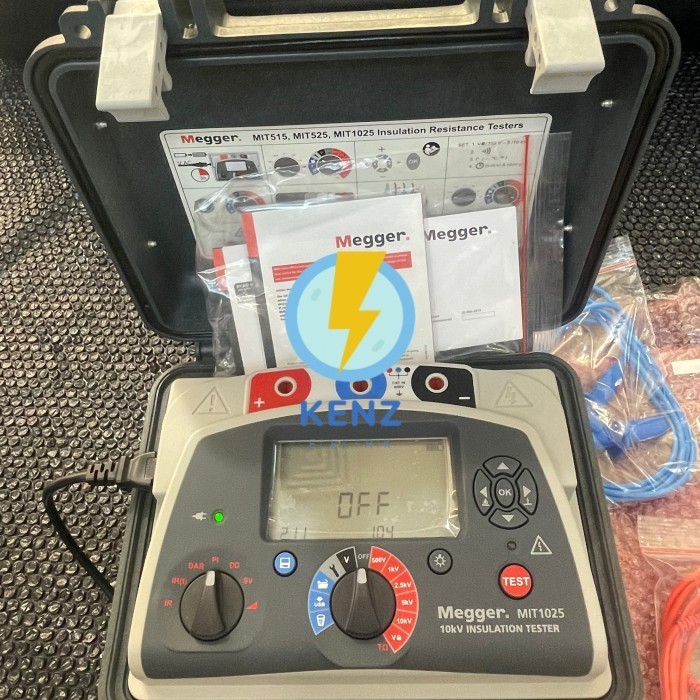 Jual Megger MIT1025 high Voltage Insulation Tester 10kv | Shopee Indonesia