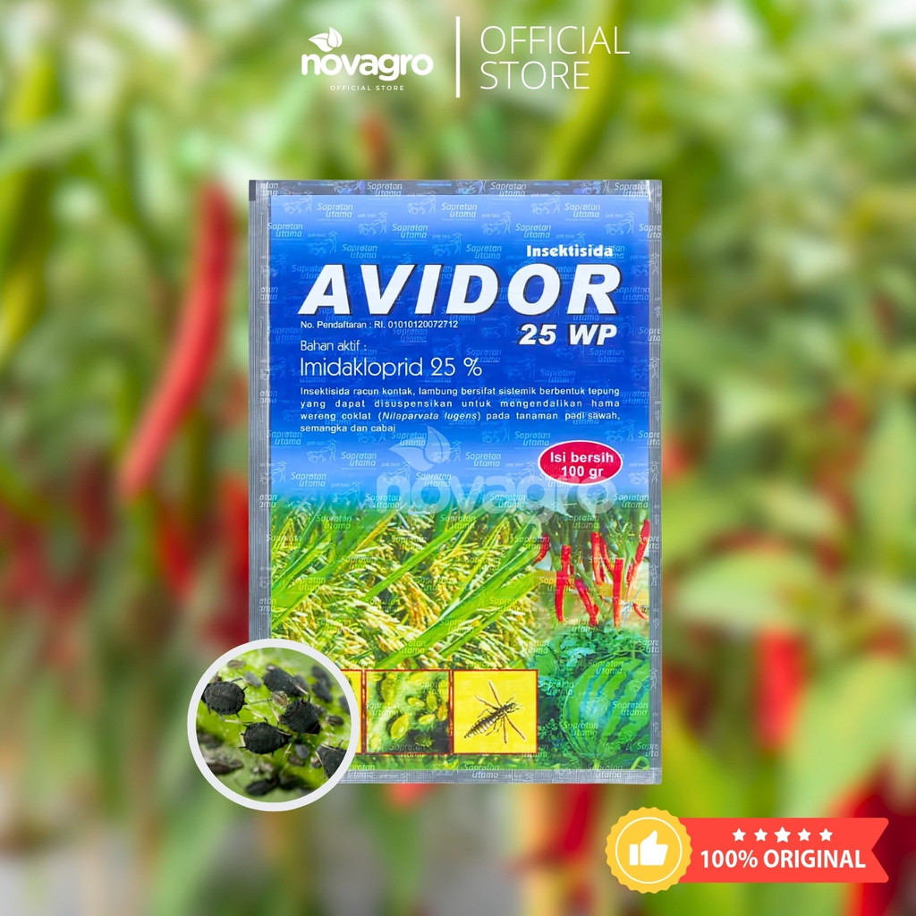 Jual Insektisida Avidor 25WP 100GR - Saprotan Utama | Shopee Indonesia