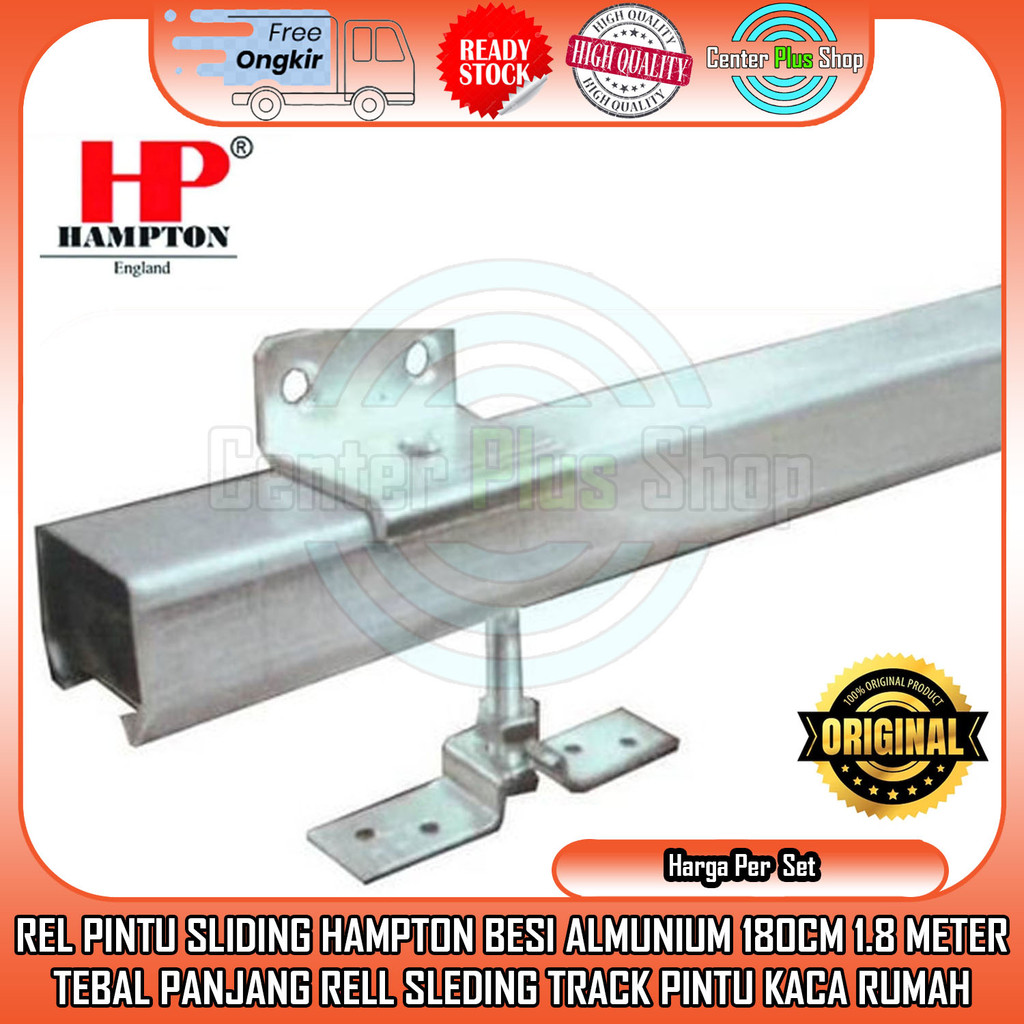 Jual Hampton Rel Pintu Geser Gantung Sliding Rell H3 180cm 1,8M Satu ...