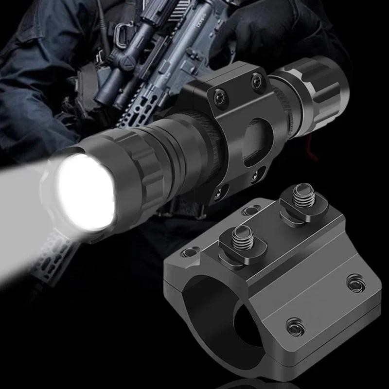Tactical Offset Light Mount 1 Ring Mount for Flashlight Scope fit MLOK Rail