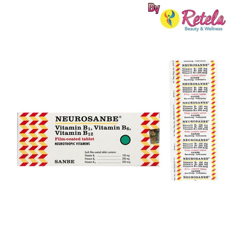 Jual NEUROSANBE 100MG FCT 1 STRIP 10 TABLET | Shopee Indonesia