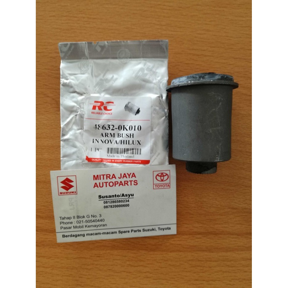 Jual Bushing Arm atas Toyota Innova,Hilux single cabin quality | Shopee ...