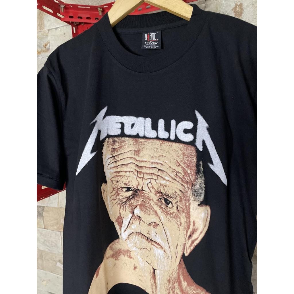 Metallica T Shirt Enter Sandman Manifesto Band Logo Nuovo Ufficiale Unisex Nero Size S