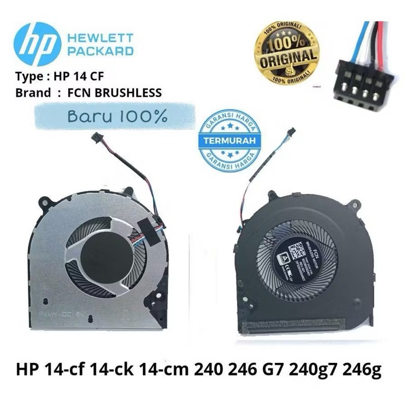 Jual Fan Processor HP 14-CF 14S-CF 14-CK 14-CM 14S-CR 14S-DK 14S-DP 14 ...