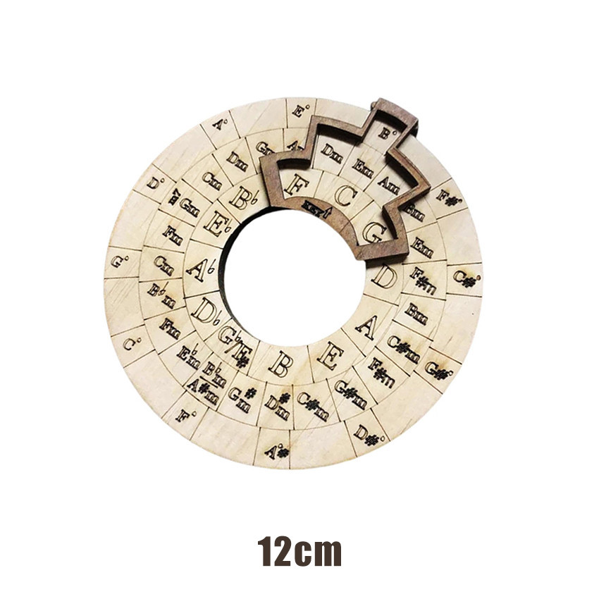 Buy Circle Of Fifths For All Usicians, The Chord Wheel Diagra For