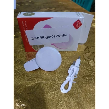 Mini Ring Light Portable Clip Selfie Lampu Live Streamer Led 3 Kecerahan (Lampu Keajaiban