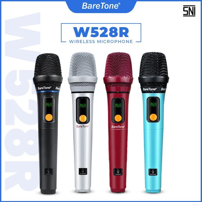 Jual Mic Wireless Baretone W528R / W 528 R Microphone Professional ...