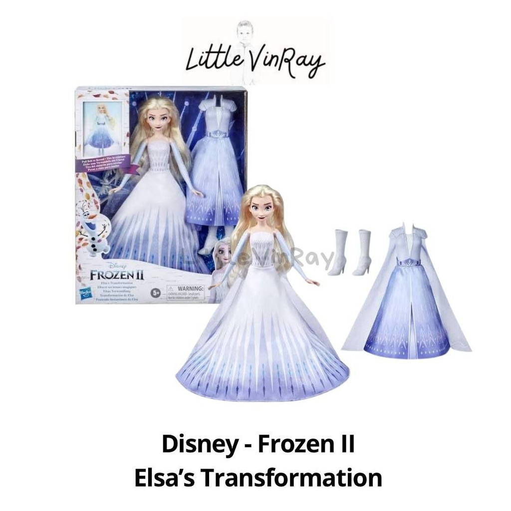 Jual Disney Frozen II - Elsa’s Transformation / Boneka Elsa | Shopee ...