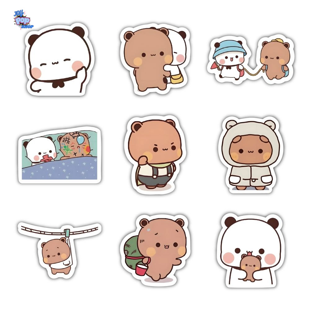 Jual stiker Bubu Dudu 120pcs Stiker DIY Anti air Stiker Bubu Dudu ...