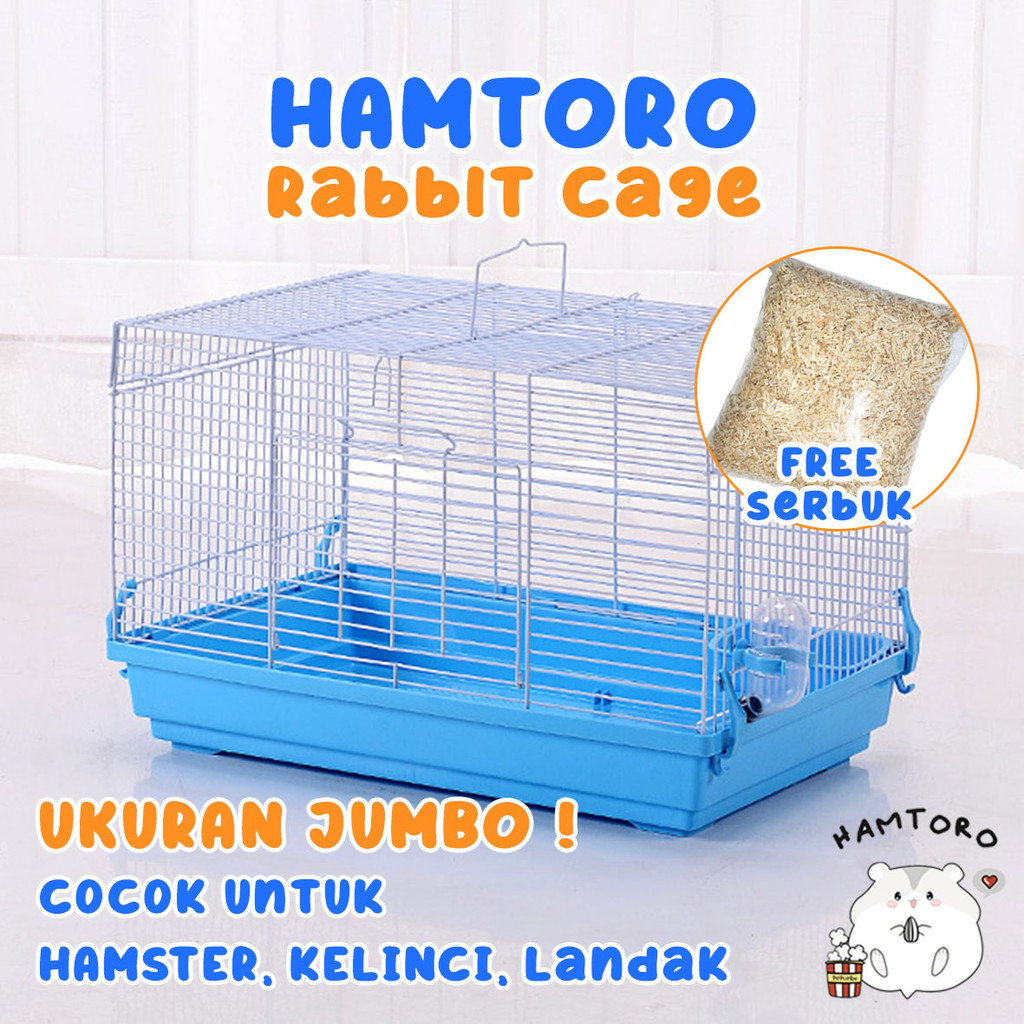 Jual Hamtoro Rabbit Cage Kandang Hamster, Kelinci, Landak Mini Ukuran ...