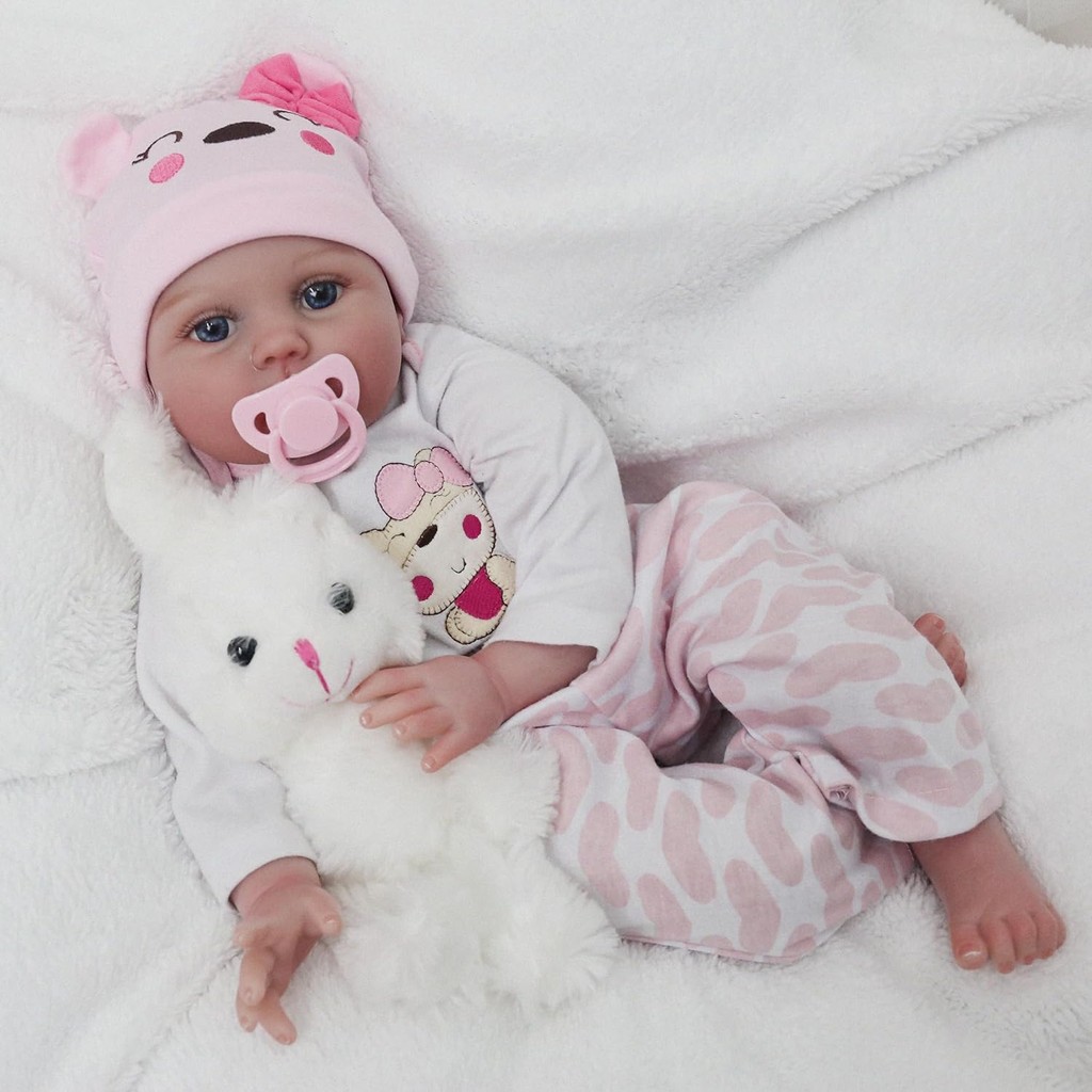 Jual 18 Inch Baby Soft Body Realistic Newborn Baby Dolls Full Vinyl ...