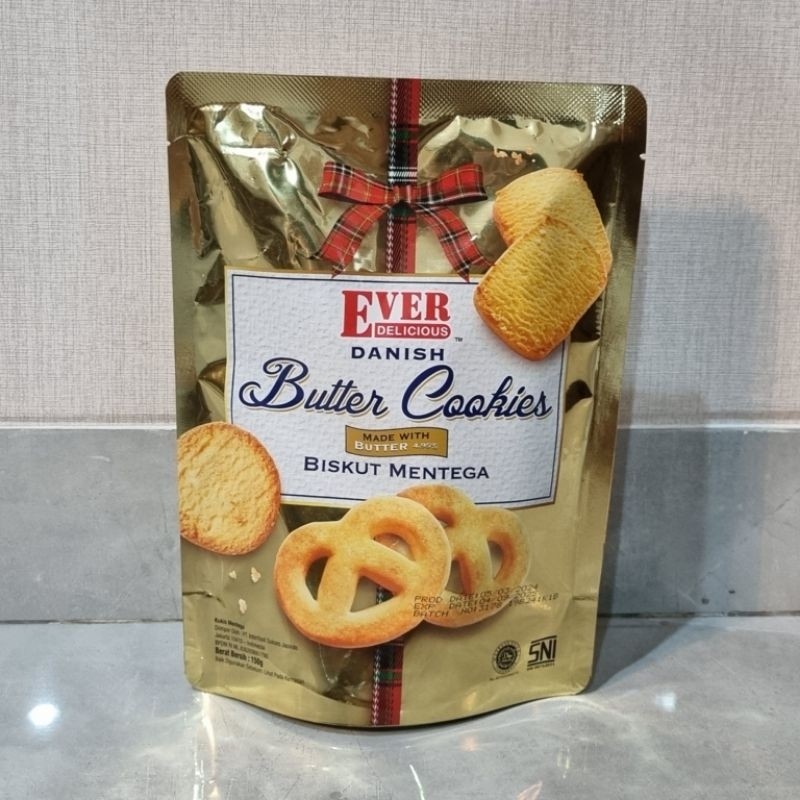 Jual Ever Delicious Danish Butter Cookies Biskuit Mentega 150g (isi ...