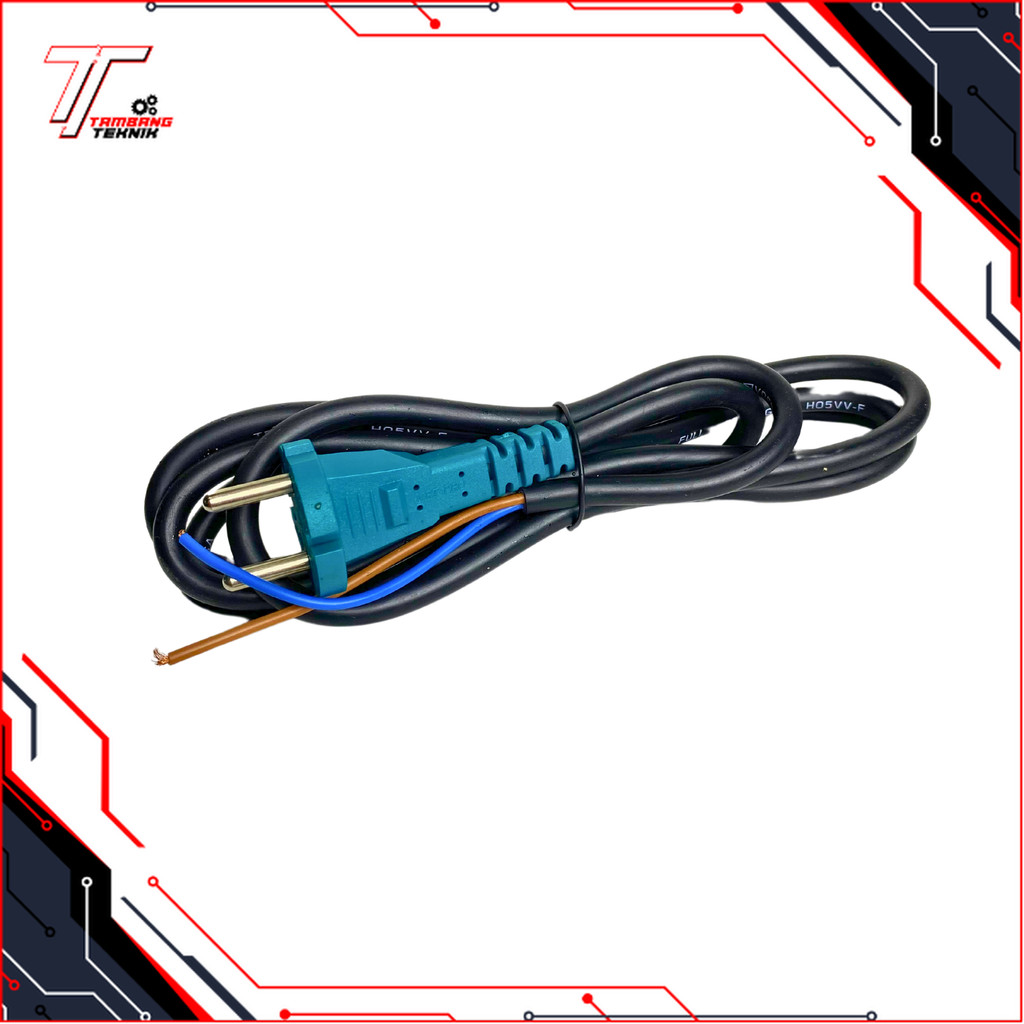 Jual KABEL LISTRIK / KABEL COLOKAN POWER 0.75MM 2 X 3 METER NRT-PRO ...