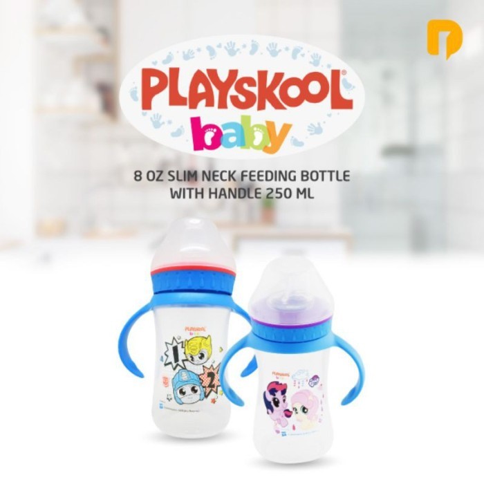 Jual PLAYSKOOL Baby Big Soft Spout Cup With Handle | Mug Susu Dot 8 OZ ...