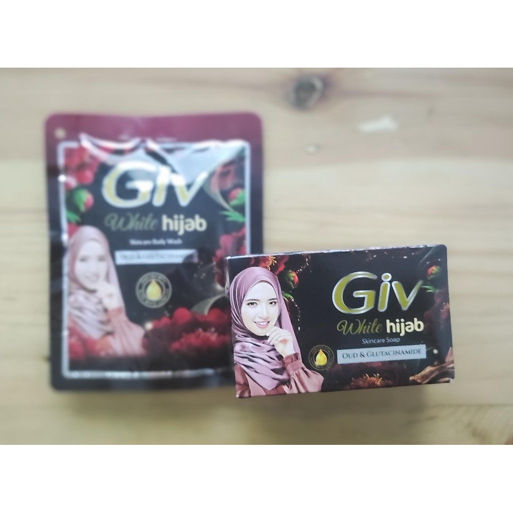 Jual Sabun Giv White Hijab Oud Glutacinamide Shopee Indonesia