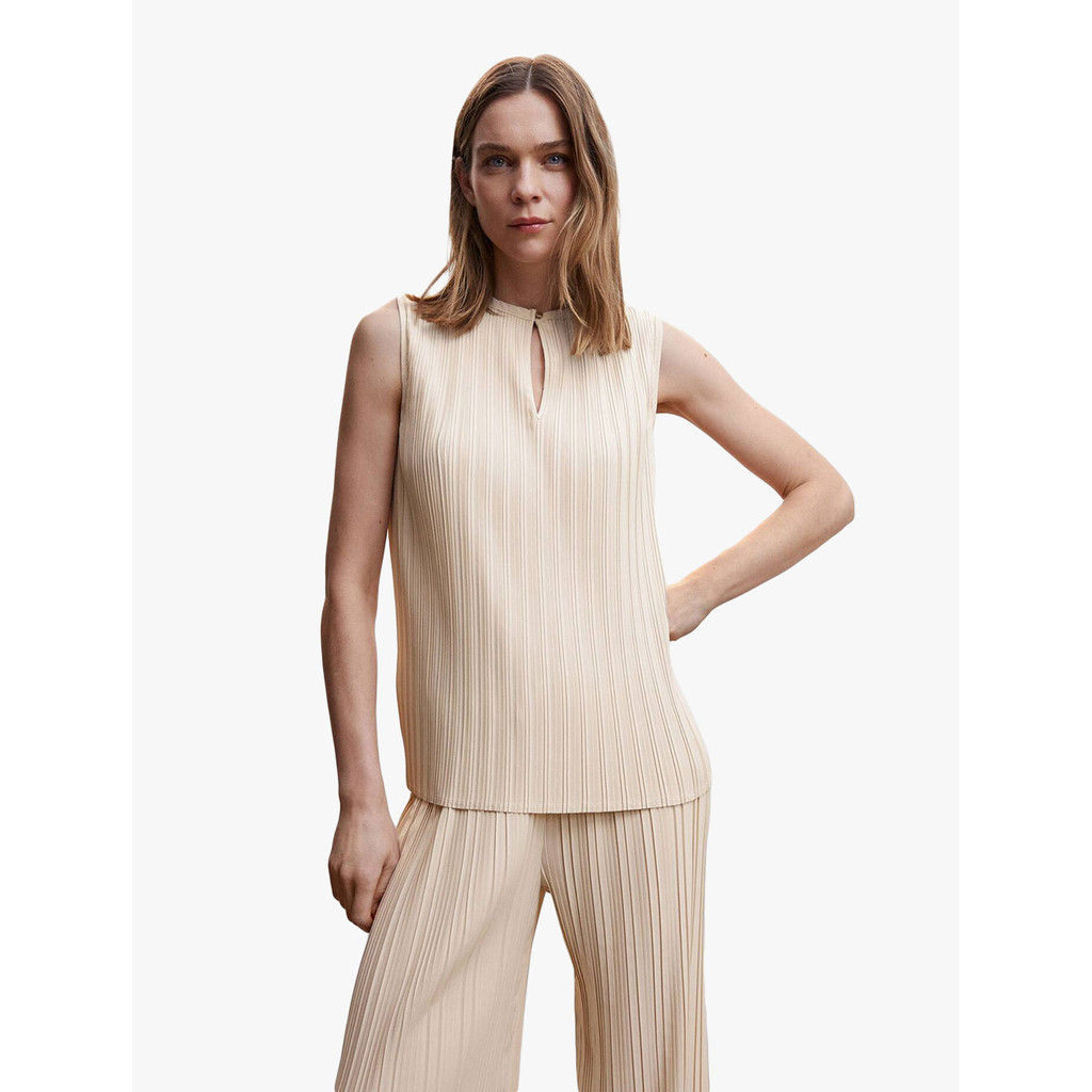 Jual MANGO - TANKTOP ATHENS-A - OFFWHITE - XS | Shopee Indonesia