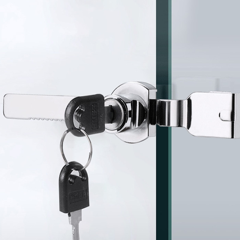 Jual 苏Kunci Etalase Kaca / Glass Sliding Lock | Shopee Indonesia