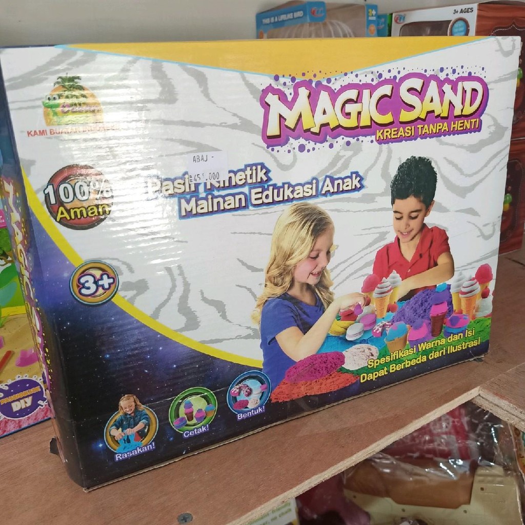Jual MAINAN ANAK MAGIC SAND(ABAJ) | Shopee Indonesia